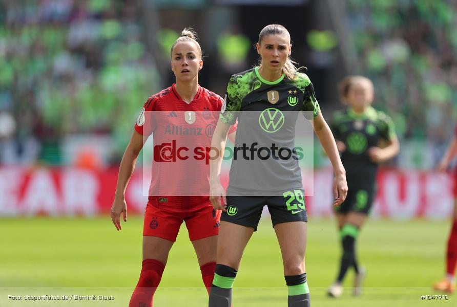 VfL Wolfsburg, FC Bayern München, Finale, DFB-Pokalfinale, Frauen, Voetball, Sport, Le Football, Germany, Futbol, Fotball, Fussball, Deutschland, DFL, DFB, Calcio, 2023/24, Saison 2023/2024 - Bild-ID: 1047910