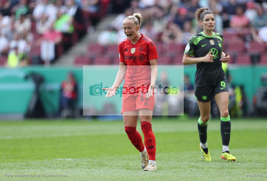 VfL Wolfsburg, FC Bayern München, Finale, DFB-Pokalfinale, Frauen, Voetball, Sport, Le Football, Germany, Futbol, Fotball, Fussball, Deutschland, DFL, DFB, Calcio, 2023/24, Saison 2023/2024 - Bild-ID: 1047916