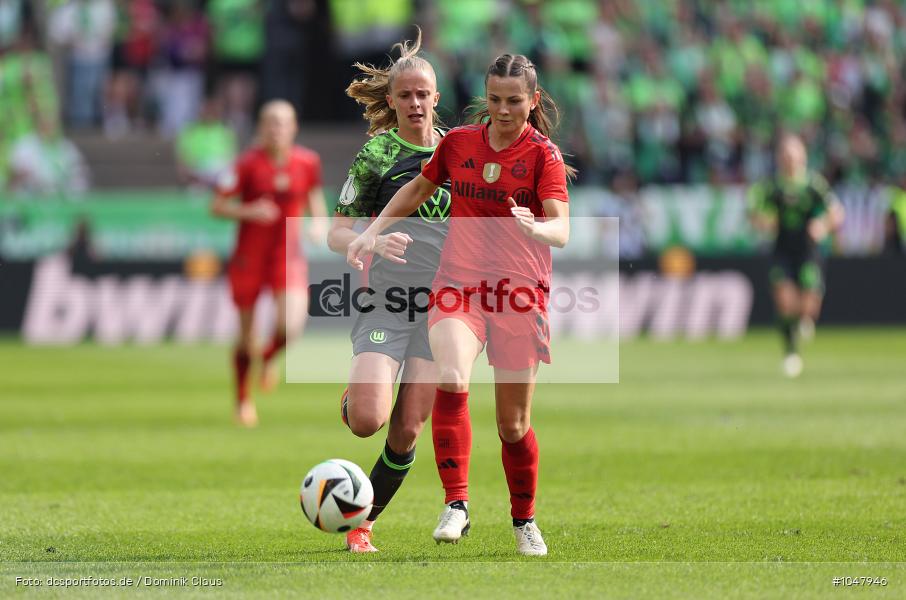 VfL Wolfsburg, FC Bayern München, Finale, DFB-Pokalfinale, Frauen, Voetball, Sport, Le Football, Germany, Futbol, Fotball, Fussball, Deutschland, DFL, DFB, Calcio, 2023/24, Saison 2023/2024 - Bild-ID: 1047946 VfL Wolfsburg, FC Bayern München, Finale, DFB-Pokalfinale, Frauen, Voetball, Sport, Le Football, Germany, Futbol, Fotball, Fussball, Deutschland, DFL, DFB, Calcio, 2023/24, Saison 2023/2024 - Bild-ID: 1047946