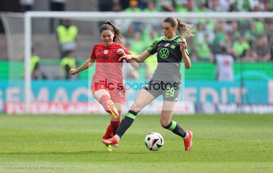 VfL Wolfsburg, FC Bayern München, Finale, DFB-Pokalfinale, Frauen, Voetball, Sport, Le Football, Germany, Futbol, Fotball, Fussball, Deutschland, DFL, DFB, Calcio, 2023/24, Saison 2023/2024 - Bild-ID: 1047951