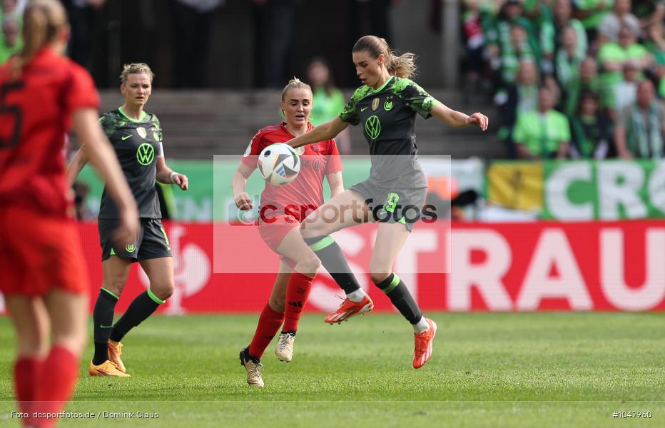 VfL Wolfsburg, FC Bayern München, Finale, DFB-Pokalfinale, Frauen, Voetball, Sport, Le Football, Germany, Futbol, Fotball, Fussball, Deutschland, DFL, DFB, Calcio, 2023/24, Saison 2023/2024 - Bild-ID: 1047960