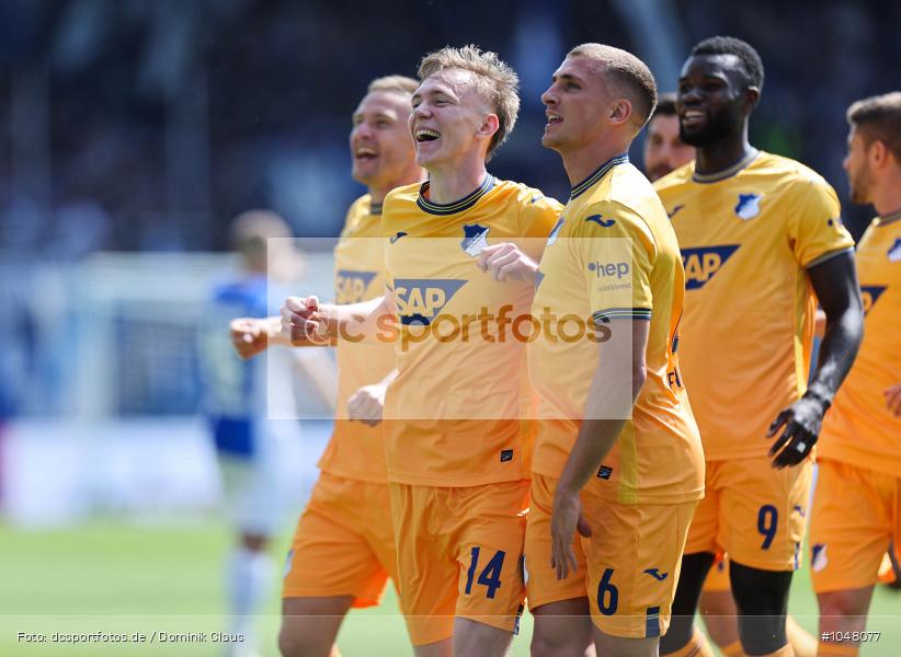 TSG 1899 Hoffenheim, SV Darmstadt 98, Bundesliga, Liga, Voetball, Sport, Le Football, Germany, Futbol, Fotball, Fussball, Deutschland, DFL, DFB, Calcio, 2023/24, Saison 2023/2024 - Bild-ID: 1048077