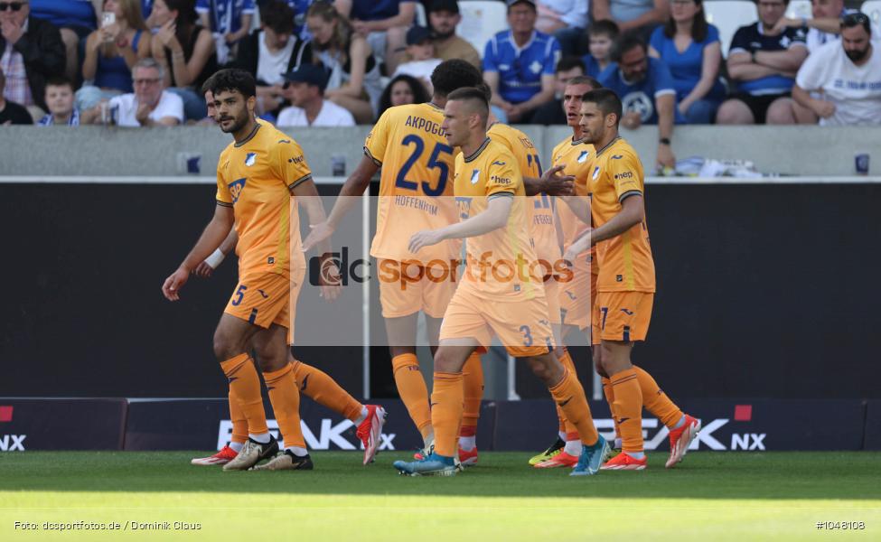 TSG 1899 Hoffenheim, SV Darmstadt 98, Bundesliga, Liga, Voetball, Sport, Le Football, Germany, Futbol, Fotball, Fussball, Deutschland, DFL, DFB, Calcio, 2023/24, Saison 2023/2024 - Bild-ID: 1048108