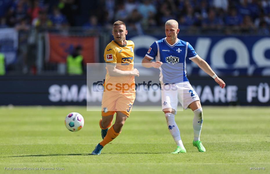 TSG 1899 Hoffenheim, SV Darmstadt 98, Bundesliga, Liga, Voetball, Sport, Le Football, Germany, Futbol, Fotball, Fussball, Deutschland, DFL, DFB, Calcio, 2023/24, Saison 2023/2024 - Bild-ID: 1048118