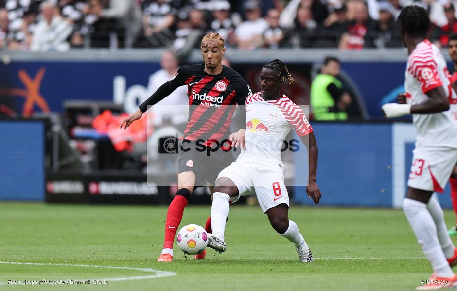 RB Leipzig, Eintracht Frankfurt, Bundesliga, Voetball, Sport, Le Football, Germany, Futbol, Fotball, Fussball, Deutschland, DFL, DFB, Calcio, 2023/24, Saison 2023/2024 - Bild-ID: 1048429