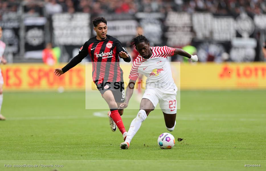 RB Leipzig, Eintracht Frankfurt, Bundesliga, Voetball, Sport, Le Football, Germany, Futbol, Fotball, Fussball, Deutschland, DFL, DFB, Calcio, 2023/24, Saison 2023/2024 - Bild-ID: 1048444