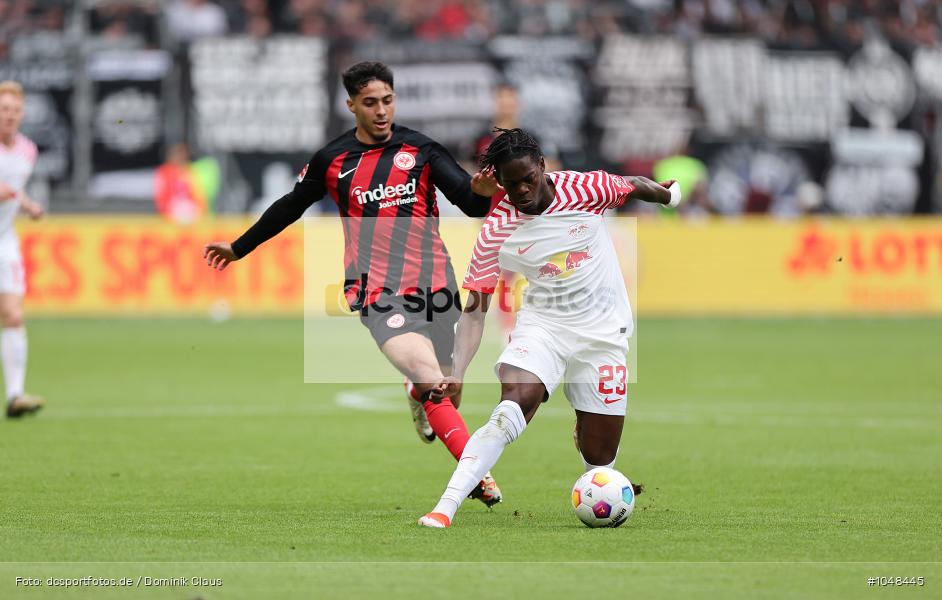 RB Leipzig, Eintracht Frankfurt, Bundesliga, Voetball, Sport, Le Football, Germany, Futbol, Fotball, Fussball, Deutschland, DFL, DFB, Calcio, 2023/24, Saison 2023/2024 - Bild-ID: 1048445