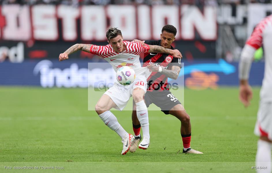 RB Leipzig, Eintracht Frankfurt, Bundesliga, Voetball, Sport, Le Football, Germany, Futbol, Fotball, Fussball, Deutschland, DFL, DFB, Calcio, 2023/24, Saison 2023/2024 - Bild-ID: 1048461