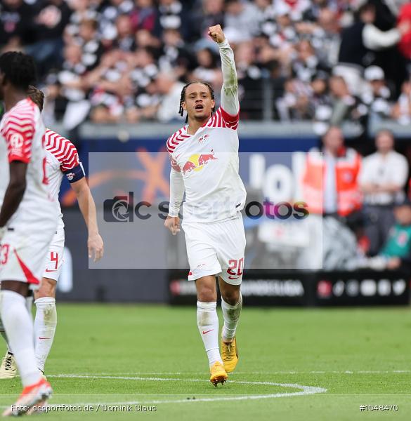 RB Leipzig, Eintracht Frankfurt, Bundesliga, Voetball, Sport, Le Football, Germany, Futbol, Fotball, Fussball, Deutschland, DFL, DFB, Calcio, 2023/24, Saison 2023/2024 - Bild-ID: 1048470