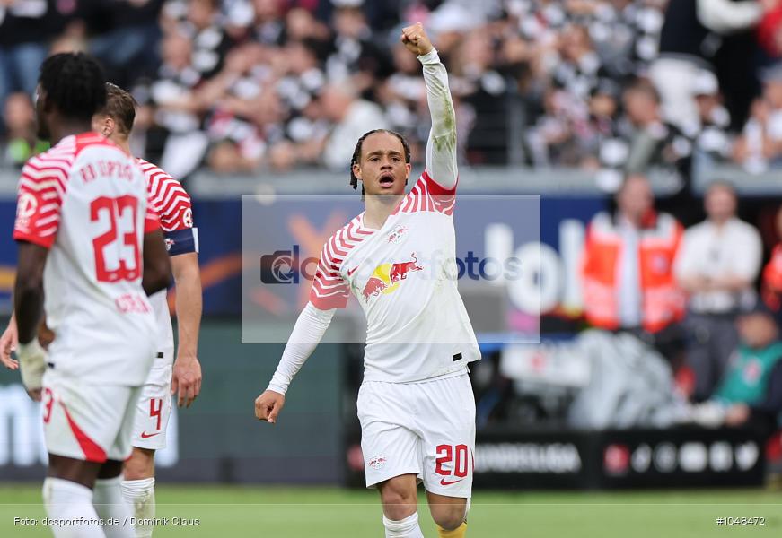 RB Leipzig, Eintracht Frankfurt, Bundesliga, Voetball, Sport, Le Football, Germany, Futbol, Fotball, Fussball, Deutschland, DFL, DFB, Calcio, 2023/24, Saison 2023/2024 - Bild-ID: 1048472