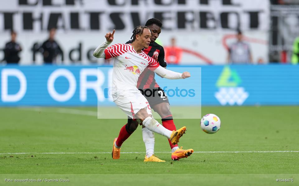 RB Leipzig, Eintracht Frankfurt, Bundesliga, Voetball, Sport, Le Football, Germany, Futbol, Fotball, Fussball, Deutschland, DFL, DFB, Calcio, 2023/24, Saison 2023/2024 - Bild-ID: 1048475