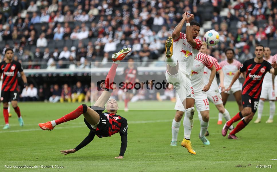 RB Leipzig, Eintracht Frankfurt, Bundesliga, Voetball, Sport, Le Football, Germany, Futbol, Fotball, Fussball, Deutschland, DFL, DFB, Calcio, 2023/24, Saison 2023/2024 - Bild-ID: 1048478