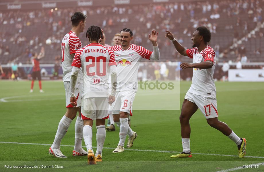 RB Leipzig, Eintracht Frankfurt, Bundesliga, Voetball, Sport, Le Football, Germany, Futbol, Fotball, Fussball, Deutschland, DFL, DFB, Calcio, 2023/24, Saison 2023/2024 - Bild-ID: 1048483 RB Leipzig, Eintracht Frankfurt, Bundesliga, Voetball, Sport, Le Football, Germany, Futbol, Fotball, Fussball, Deutschland, DFL, DFB, Calcio, 2023/24, Saison 2023/2024 - Bild-ID: 1048483