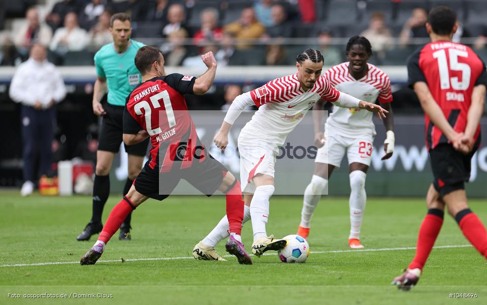 RB Leipzig, Eintracht Frankfurt, Bundesliga, Voetball, Sport, Le Football, Germany, Futbol, Fotball, Fussball, Deutschland, DFL, DFB, Calcio, 2023/24, Saison 2023/2024 - Bild-ID: 1048496