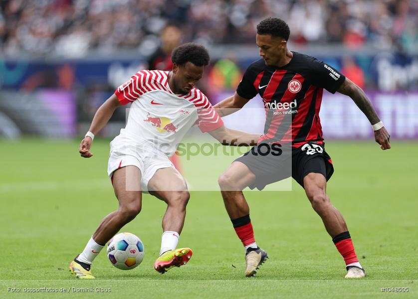 RB Leipzig, Eintracht Frankfurt, Bundesliga, Voetball, Sport, Le Football, Germany, Futbol, Fotball, Fussball, Deutschland, DFL, DFB, Calcio, 2023/24, Saison 2023/2024 - Bild-ID: 1048505