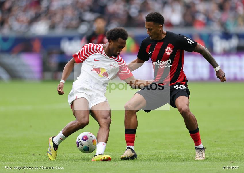 RB Leipzig, Eintracht Frankfurt, Bundesliga, Voetball, Sport, Le Football, Germany, Futbol, Fotball, Fussball, Deutschland, DFL, DFB, Calcio, 2023/24, Saison 2023/2024 - Bild-ID: 1048507