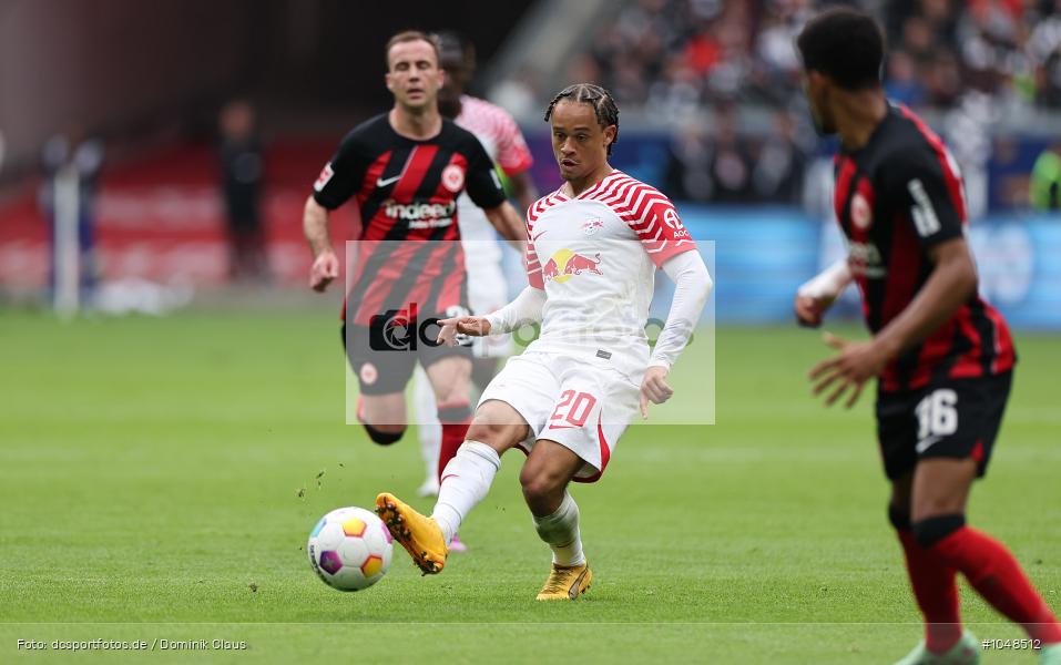 RB Leipzig, Eintracht Frankfurt, Bundesliga, Voetball, Sport, Le Football, Germany, Futbol, Fotball, Fussball, Deutschland, DFL, DFB, Calcio, 2023/24, Saison 2023/2024 - Bild-ID: 1048512