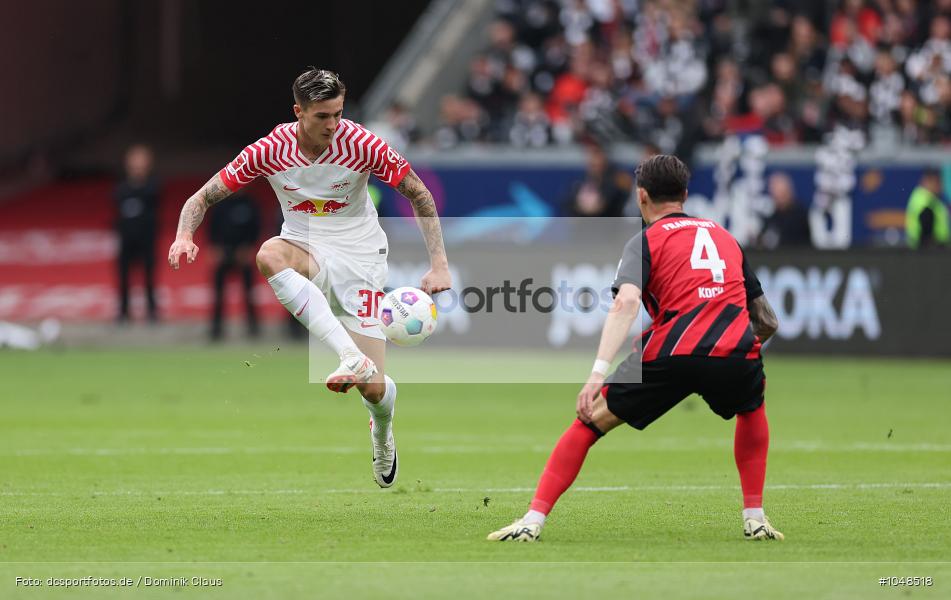 RB Leipzig, Eintracht Frankfurt, Bundesliga, Voetball, Sport, Le Football, Germany, Futbol, Fotball, Fussball, Deutschland, DFL, DFB, Calcio, 2023/24, Saison 2023/2024 - Bild-ID: 1048518