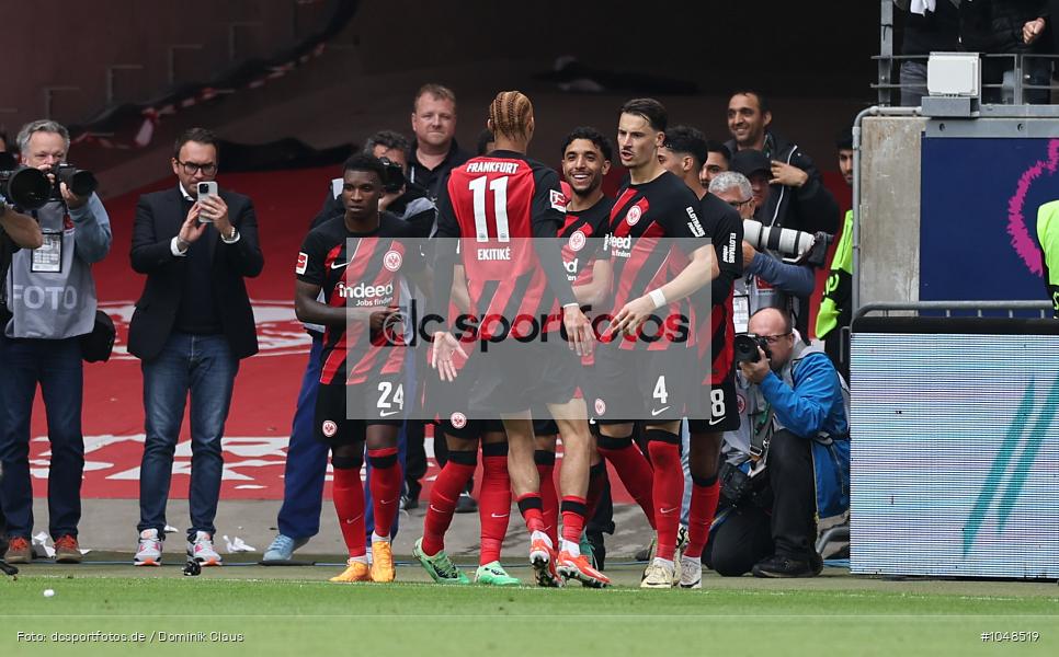 RB Leipzig, Eintracht Frankfurt, Bundesliga, Voetball, Sport, Le Football, Germany, Futbol, Fotball, Fussball, Deutschland, DFL, DFB, Calcio, 2023/24, Saison 2023/2024 - Bild-ID: 1048519