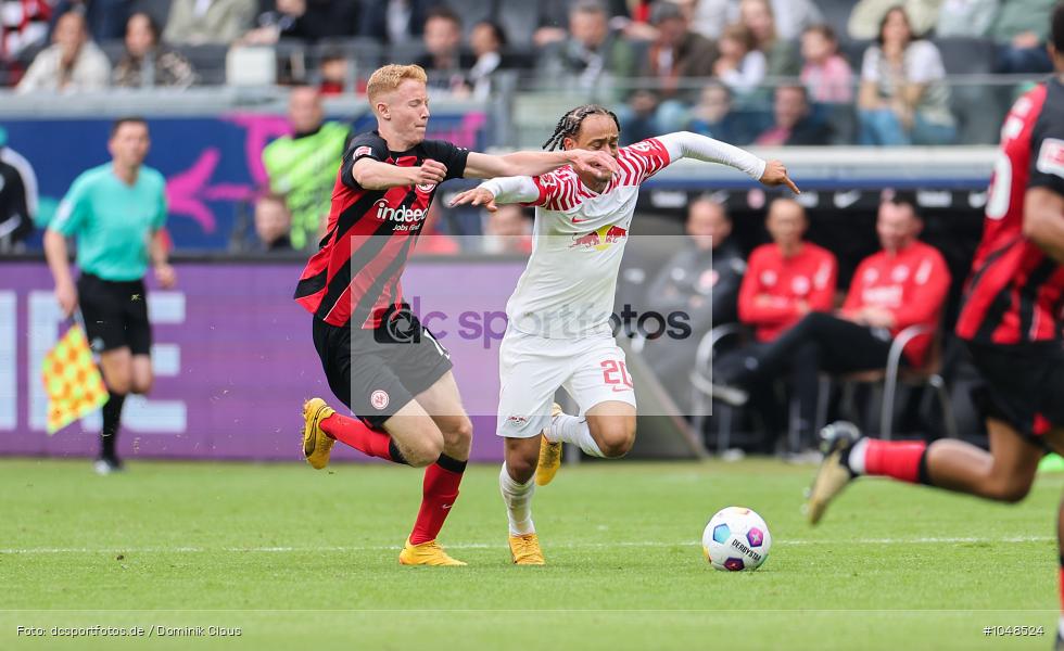 RB Leipzig, Eintracht Frankfurt, Bundesliga, Voetball, Sport, Le Football, Germany, Futbol, Fotball, Fussball, Deutschland, DFL, DFB, Calcio, 2023/24, Saison 2023/2024 - Bild-ID: 1048524