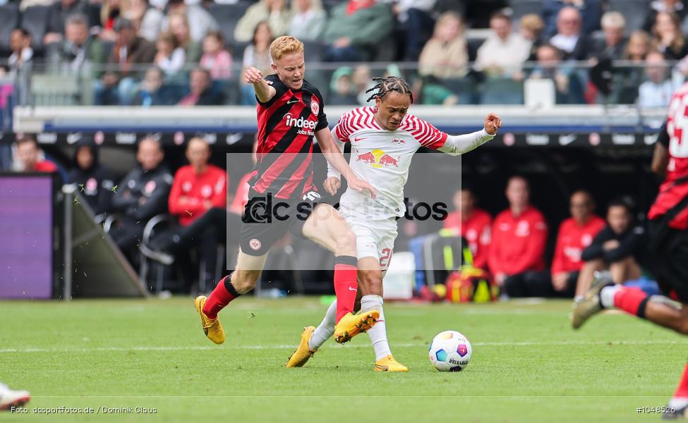 RB Leipzig, Eintracht Frankfurt, Bundesliga, Voetball, Sport, Le Football, Germany, Futbol, Fotball, Fussball, Deutschland, DFL, DFB, Calcio, 2023/24, Saison 2023/2024 - Bild-ID: 1048526