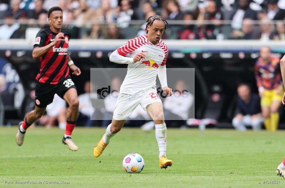 RB Leipzig, Eintracht Frankfurt, Bundesliga, Voetball, Sport, Le Football, Germany, Futbol, Fotball, Fussball, Deutschland, DFL, DFB, Calcio, 2023/24, Saison 2023/2024 - Bild-ID: 1048531