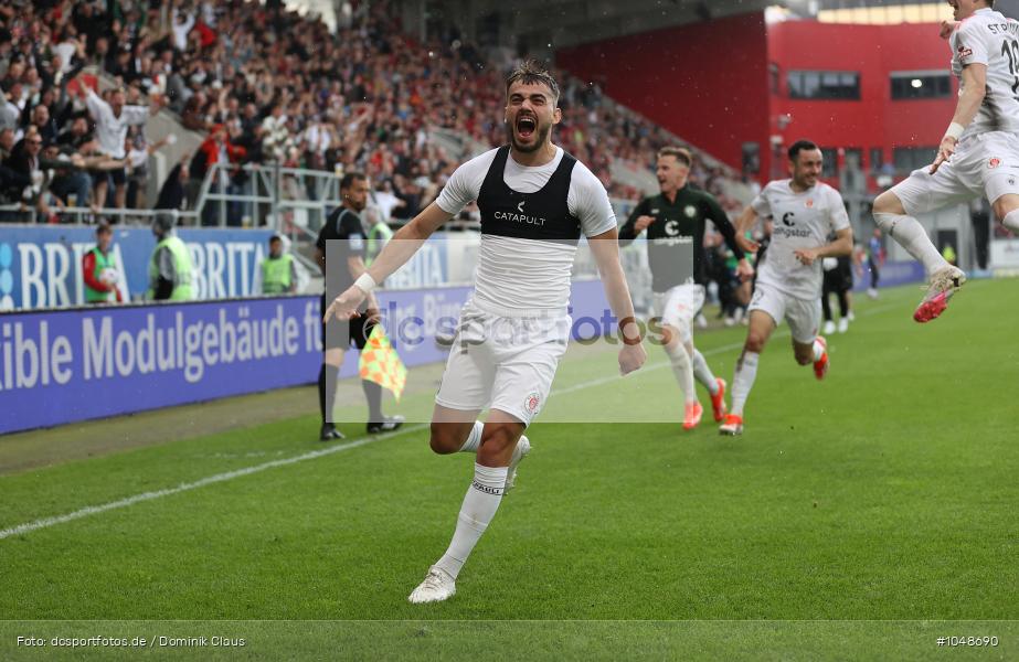FC Sankt Pauli, FC St. Pauli, SV Wehen Wiesbaden, 2. Bundesliga, Liga, 2. Liga, Voetball, Sport, Le Football, Germany, Futbol, Fotball, Fussball, Deutschland, DFL, DFB, Calcio, 2023/24, Saison 2023/2024 - Bild-ID: 1048690 FC Sankt Pauli, FC St. Pauli, SV Wehen Wiesbaden, 2. Bundesliga, Liga, 2. Liga, Voetball, Sport, Le Football, Germany, Futbol, Fotball, Fussball, Deutschland, DFL, DFB, Calcio, 2023/24, Saison 2023/2024 - Bild-ID: 1048690