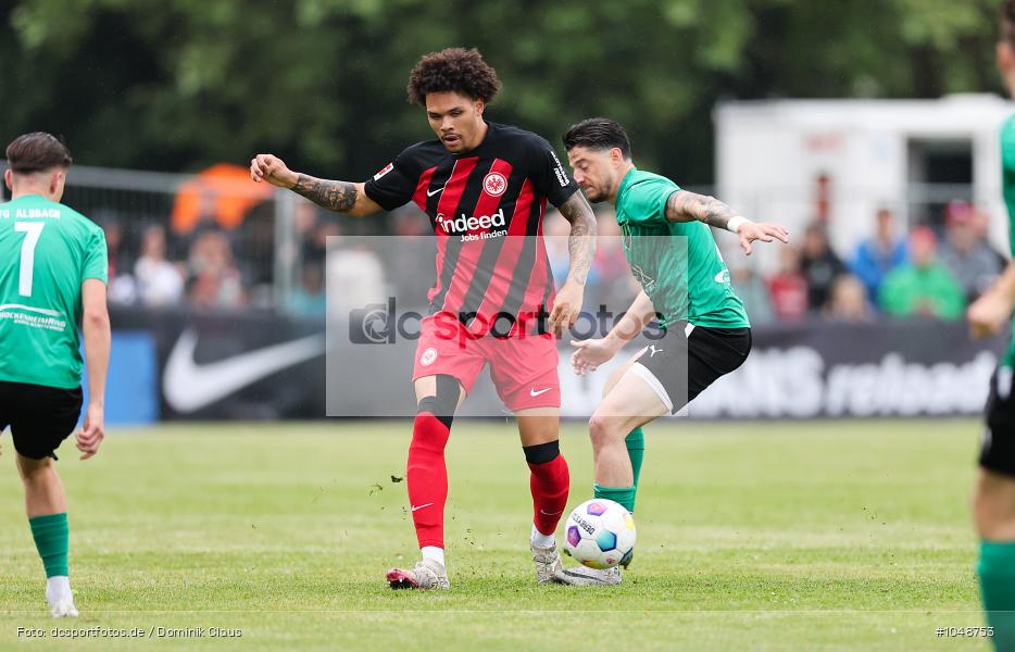 Eintracht Frankfurt, FC Alsbach, Testspiel, 1. Bundesliga, Bundesliga, Voetball, Sport, Le Football, Germany, Futbol, Fotball, Fussball, Deutschland, DFL, DFB, Calcio, 2023/24, Saison 2023/2024 - Bild-ID: 1048753