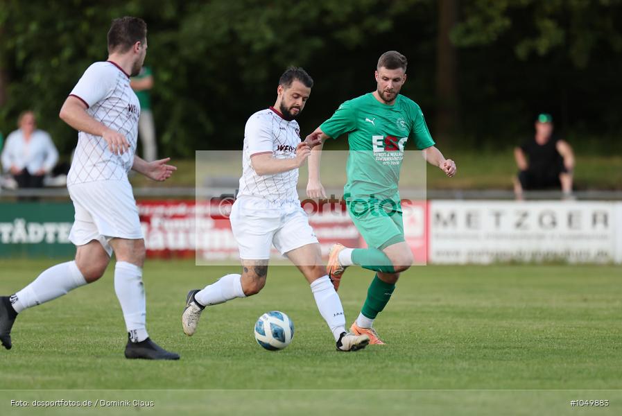 1. FC Langen, VfR Groß-Gerau, Relegation, Verbandsliga, Voetball, Sport, Le Football, Germany, Futbol, Fotball, Fussball, Deutschland, DFL, DFB, Calcio, 2023/24, Saison 2023/2024 - Bild-ID: 1049883