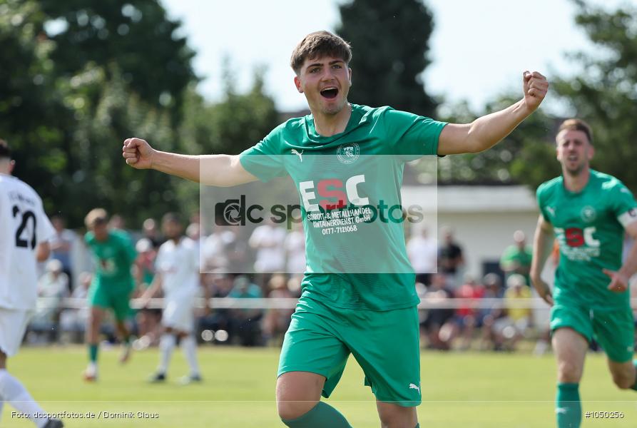 FC Kalbach, VfR Groß-Gerau, Relegation, Verbandsliga, Voetball, Sport, Le Football, Germany, Futbol, Fotball, Fussball, Deutschland, DFL, DFB, Calcio, 2023/24, Saison 2023/2024 - Bild-ID: 1050256