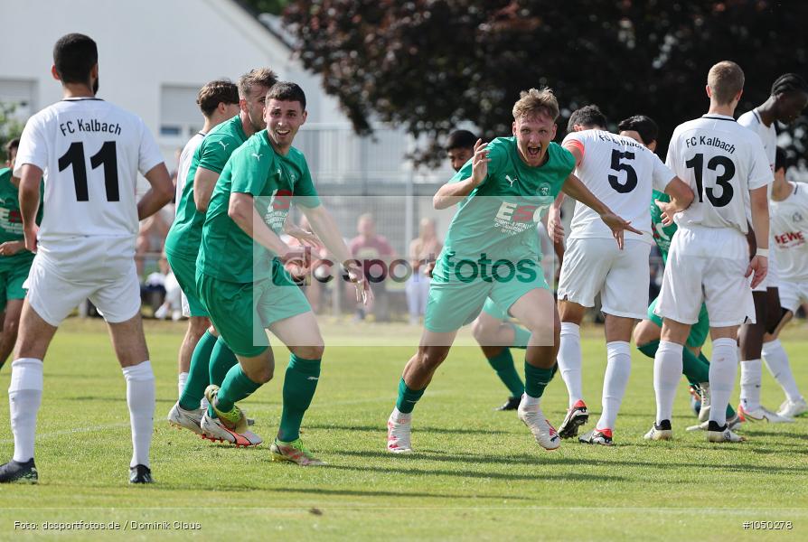 FC Kalbach, VfR Groß-Gerau, Relegation, Verbandsliga, Voetball, Sport, Le Football, Germany, Futbol, Fotball, Fussball, Deutschland, DFL, DFB, Calcio, 2023/24, Saison 2023/2024 - Bild-ID: 1050278