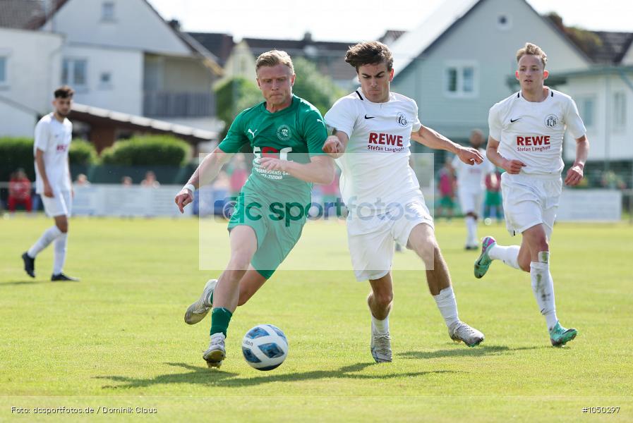 FC Kalbach, VfR Groß-Gerau, Relegation, Verbandsliga, Voetball, Sport, Le Football, Germany, Futbol, Fotball, Fussball, Deutschland, DFL, DFB, Calcio, 2023/24, Saison 2023/2024 - Bild-ID: 1050297