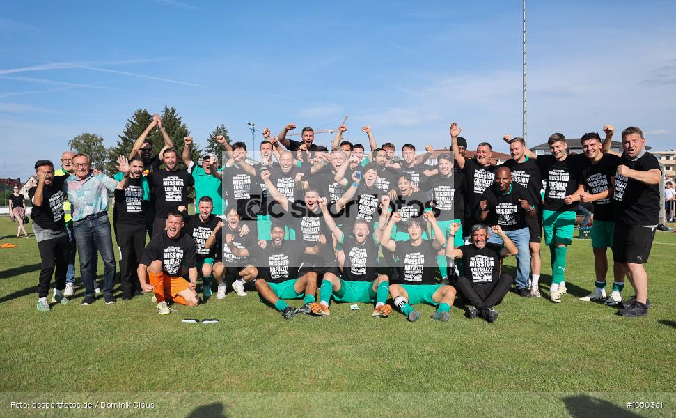 FC Kalbach, VfR Groß-Gerau, Relegation, Verbandsliga, Voetball, Sport, Le Football, Germany, Futbol, Fotball, Fussball, Deutschland, DFL, DFB, Calcio, 2023/24, Saison 2023/2024 - Bild-ID: 1050361