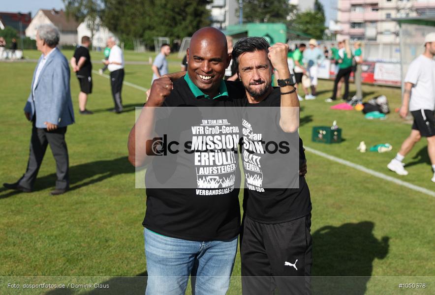 FC Kalbach, VfR Groß-Gerau, Relegation, Verbandsliga, Voetball, Sport, Le Football, Germany, Futbol, Fotball, Fussball, Deutschland, DFL, DFB, Calcio, 2023/24, Saison 2023/2024 - Bild-ID: 1050378