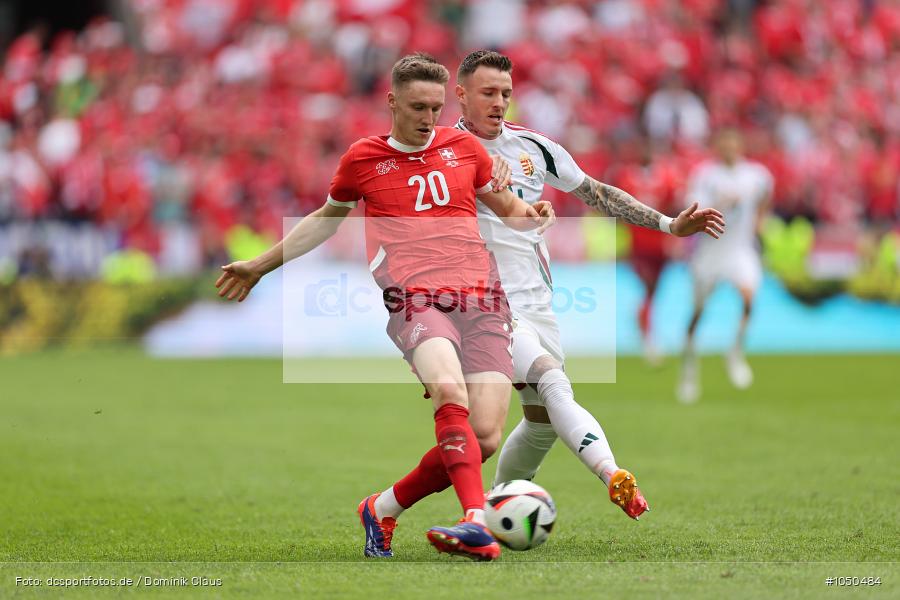 Schweiz, Ungarn, EM, Europameisterschaft, EURO, UEFA EURO 2024, Voetball, Sport, Le Football, Germany, Futbol, Fotball, Fussball, Deutschland, Calcio, 2023/24, Saison 2023/2024 - Bild-ID: 1050484