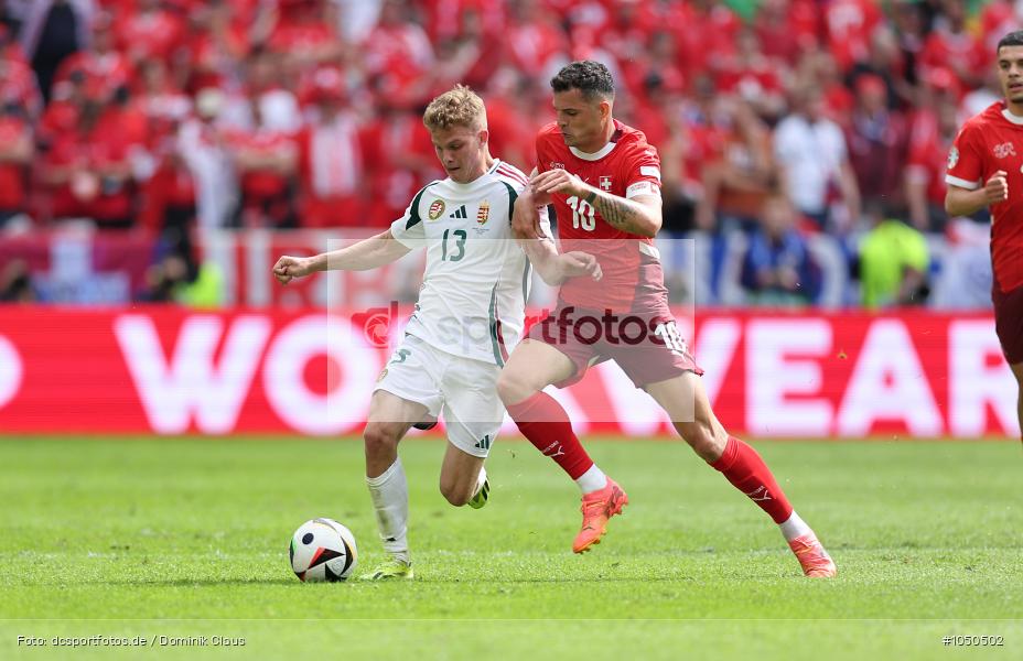 Schweiz, Ungarn, EM, Europameisterschaft, EURO, UEFA EURO 2024, Voetball, Sport, Le Football, Germany, Futbol, Fotball, Fussball, Deutschland, Calcio, 2023/24, Saison 2023/2024 - Bild-ID: 1050502