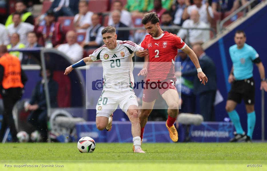 Schweiz, Ungarn, EM, Europameisterschaft, EURO, UEFA EURO 2024, Voetball, Sport, Le Football, Germany, Futbol, Fotball, Fussball, Deutschland, Calcio, 2023/24, Saison 2023/2024 - Bild-ID: 1050514