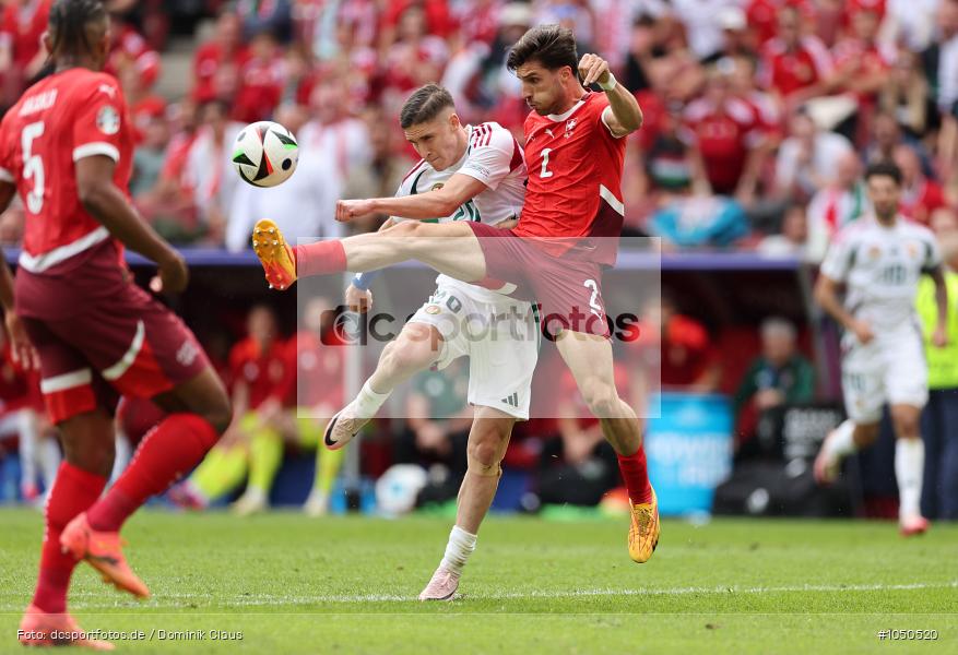 Schweiz, Ungarn, EM, Europameisterschaft, EURO, UEFA EURO 2024, Voetball, Sport, Le Football, Germany, Futbol, Fotball, Fussball, Deutschland, Calcio, 2023/24, Saison 2023/2024 - Bild-ID: 1050520 Schweiz, Ungarn, EM, Europameisterschaft, EURO, UEFA EURO 2024, Voetball, Sport, Le Football, Germany, Futbol, Fotball, Fussball, Deutschland, Calcio, 2023/24, Saison 2023/2024 - Bild-ID: 1050520