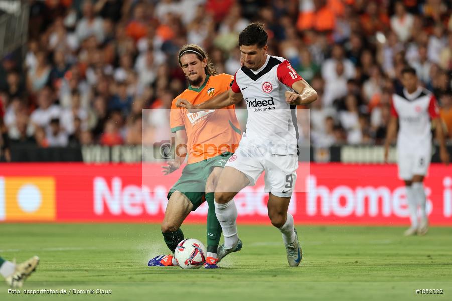 RB Leipzig, Eintracht Frankfurt, Valencia CF, Testspiel, Bundesliga, Voetball, Sport, Le Football, Germany, Futbol, Fotball, Fussball, Deutschland, DFL, DFB, Calcio, 2023/25, Saison 2024/2025 - Bild-ID: 1052022