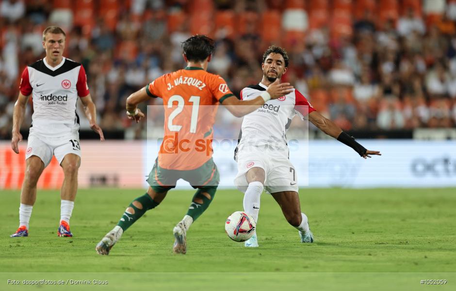 RB Leipzig, Eintracht Frankfurt, Valencia CF, Testspiel, Bundesliga, Voetball, Sport, Le Football, Germany, Futbol, Fotball, Fussball, Deutschland, DFL, DFB, Calcio, 2023/25, Saison 2024/2025 - Bild-ID: 1052059