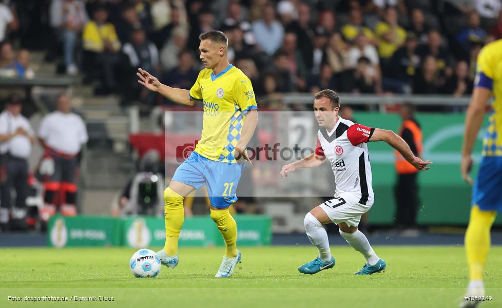 Eintracht Frankfurt, Eintracht Braunschweig, Pokal, DFB-Pokal, Voetball, Sport, Le Football, Germany, Futbol, Fotball, Fussball, Deutschland, DFL, DFB, Calcio, 2024/25, Saison 2024/2025 - Bild-ID: 1052249