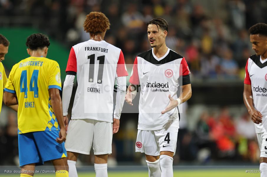 Eintracht Frankfurt, Eintracht Braunschweig, Pokal, DFB-Pokal, Voetball, Sport, Le Football, Germany, Futbol, Fotball, Fussball, Deutschland, DFL, DFB, Calcio, 2024/25, Saison 2024/2025 - Bild-ID: 1052270