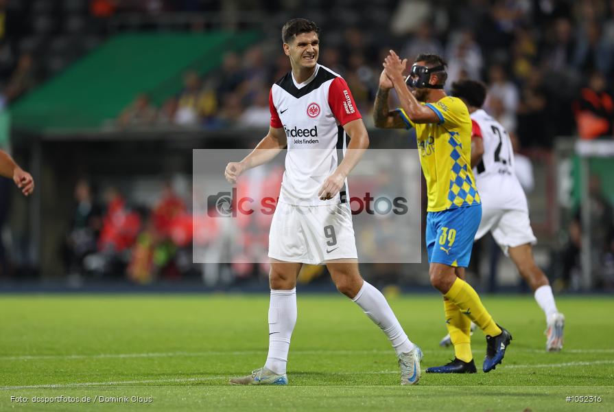 Eintracht Frankfurt, Eintracht Braunschweig, Pokal, DFB-Pokal, Voetball, Sport, Le Football, Germany, Futbol, Fotball, Fussball, Deutschland, DFL, DFB, Calcio, 2024/25, Saison 2024/2025 - Bild-ID: 1052316