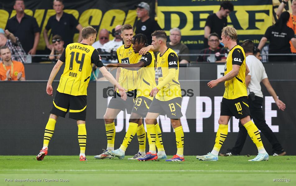 Eintracht Frankfurt, Borussia Dortmund, 1. Bundesliga, Bundesliga, Voetball, Sport, Le Football, Germany, Futbol, Fotball, Fussball, Deutschland, DFL, DFB, Calcio, 2024/25, Saison 2024/2025 - Bild-ID: 1052394