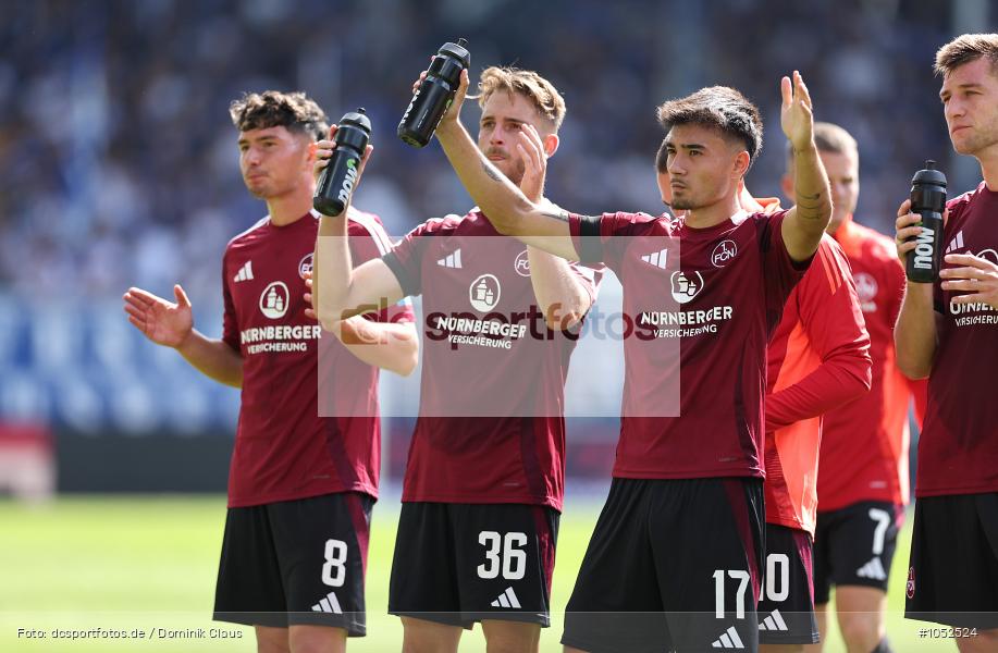 1. FC Nürnberg, SV Darmstadt 98, 2. Liga, 2. Bundesliga, Bundesliga, Liga, Voetball, Sport, Le Football, Germany, Futbol, Fotball, Fussball, Deutschland, DFL, DFB, Calcio, 2024/25, Saison 2024/2025 - Bild-ID: 1052524