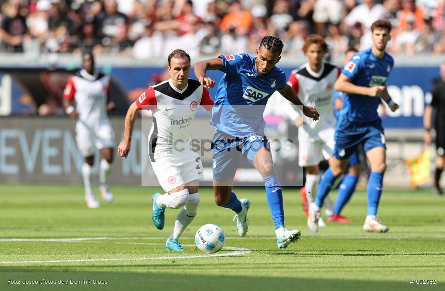 TSG 1899 Hoffenheim, Eintracht Frankfurt, Bundesliga, Voetball, Sport, Le Football, Germany, Futbol, Fotball, Fussball, Deutschland, DFL, DFB, Calcio, 2024/25, Saison 2024/2025 - Bild-ID: 1052532