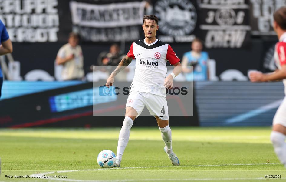 TSG 1899 Hoffenheim, Eintracht Frankfurt, Bundesliga, Voetball, Sport, Le Football, Germany, Futbol, Fotball, Fussball, Deutschland, DFL, DFB, Calcio, 2024/25, Saison 2024/2025 - Bild-ID: 1052551