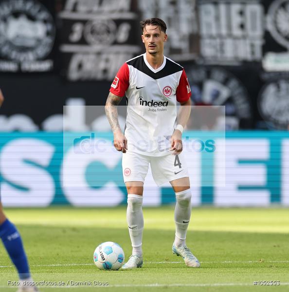 TSG 1899 Hoffenheim, Eintracht Frankfurt, Bundesliga, Voetball, Sport, Le Football, Germany, Futbol, Fotball, Fussball, Deutschland, DFL, DFB, Calcio, 2024/25, Saison 2024/2025 - Bild-ID: 1052553