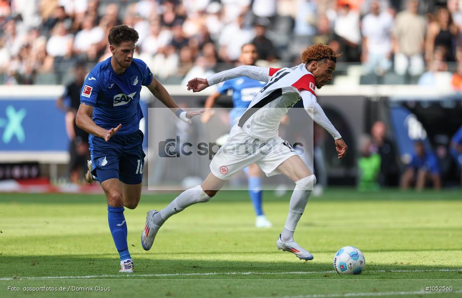 TSG 1899 Hoffenheim, Eintracht Frankfurt, Bundesliga, Voetball, Sport, Le Football, Germany, Futbol, Fotball, Fussball, Deutschland, DFL, DFB, Calcio, 2024/25, Saison 2024/2025 - Bild-ID: 1052560