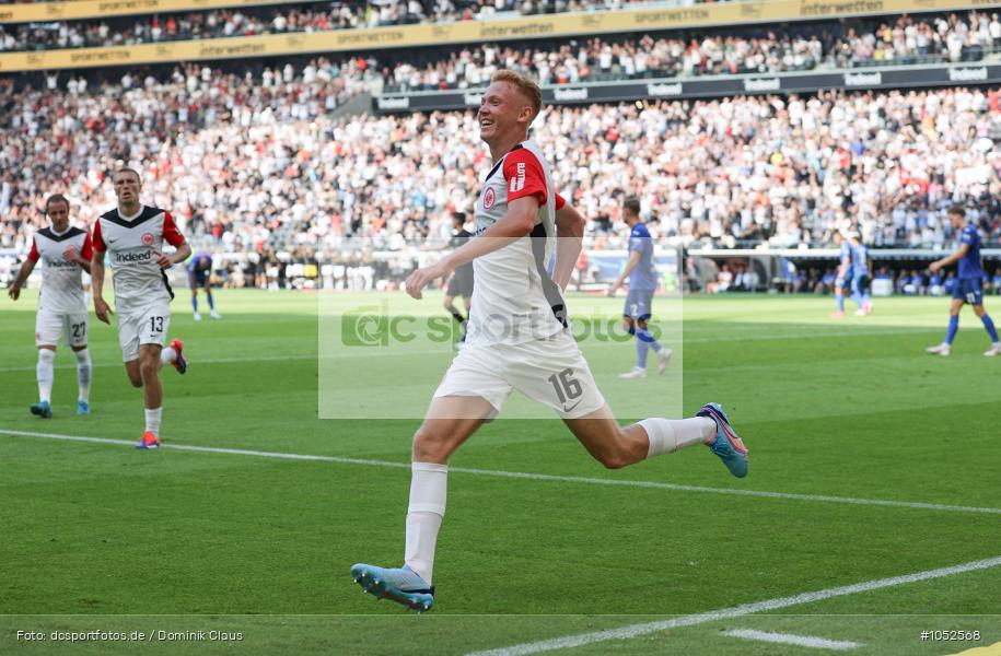 TSG 1899 Hoffenheim, Eintracht Frankfurt, Bundesliga, Voetball, Sport, Le Football, Germany, Futbol, Fotball, Fussball, Deutschland, DFL, DFB, Calcio, 2024/25, Saison 2024/2025 - Bild-ID: 1052568